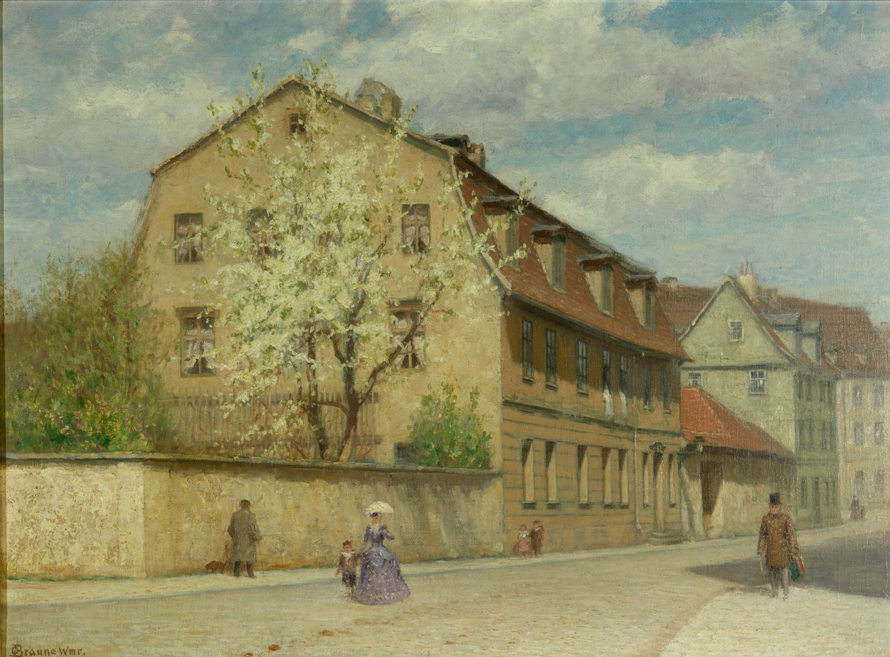 Braune, Weimar door Christoph Martin Weiland