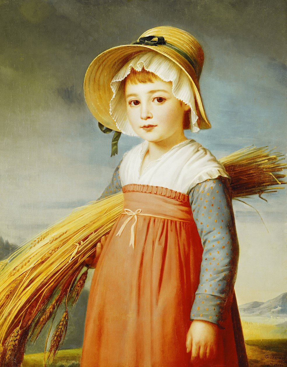 De kleine arenlezer, 1824 door Christophe Thomas Degeorge
