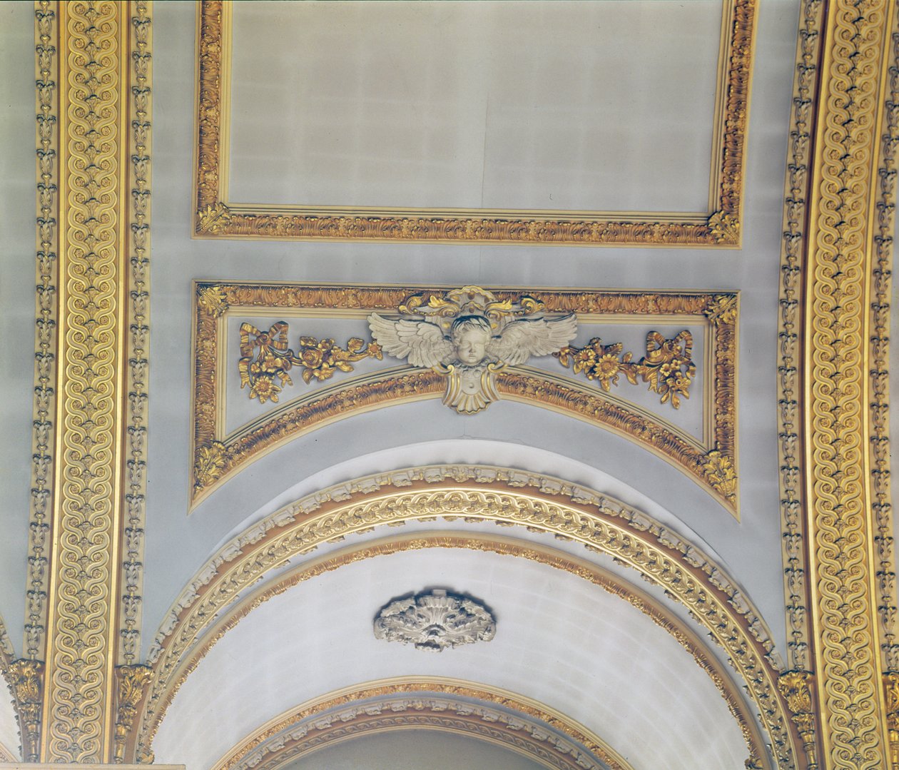Uitzicht op het plafond door Christopher Wren