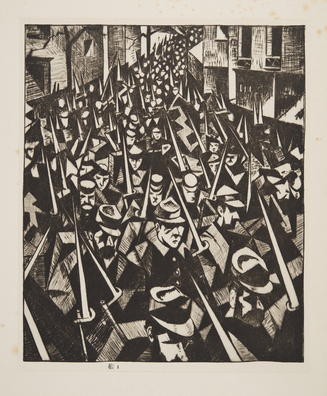 Een dageraad door Christopher Richard Wynne Nevinson