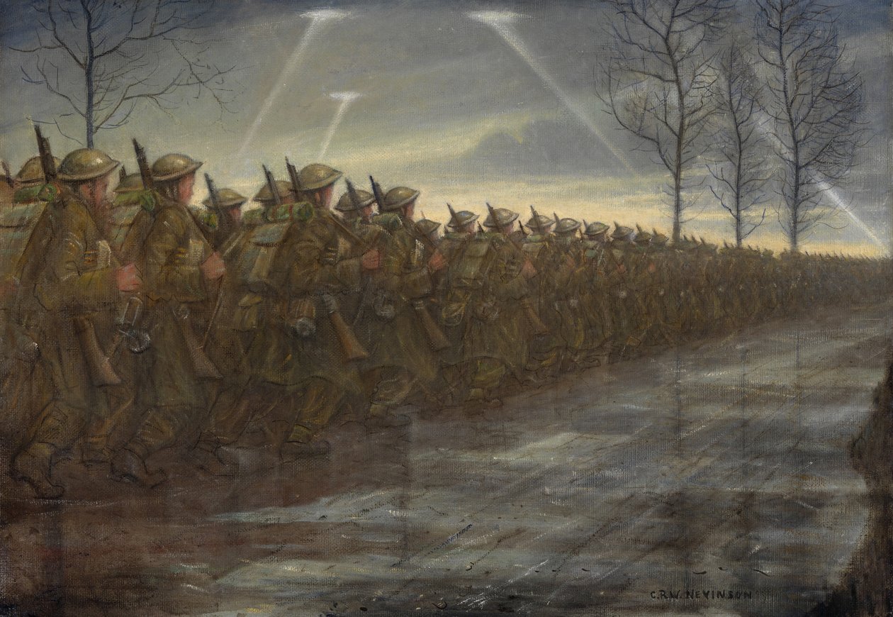 Mars van de beschaving door Christopher Richard Wynne Nevinson