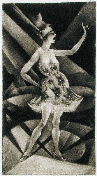 De daktuinen door Christopher Richard Wynne Nevinson