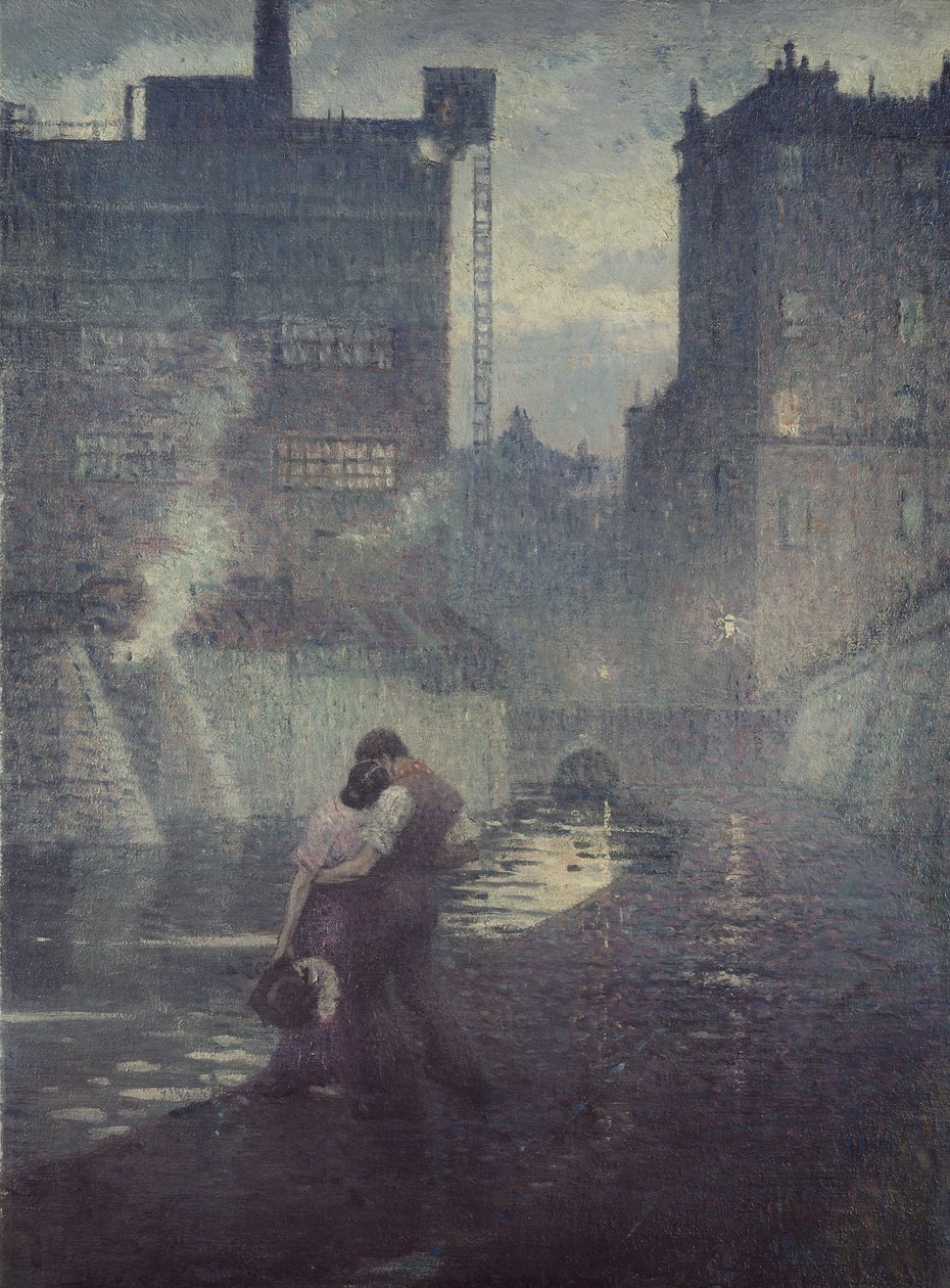 Het Jaagpad door Christopher Richard Wynne Nevinson