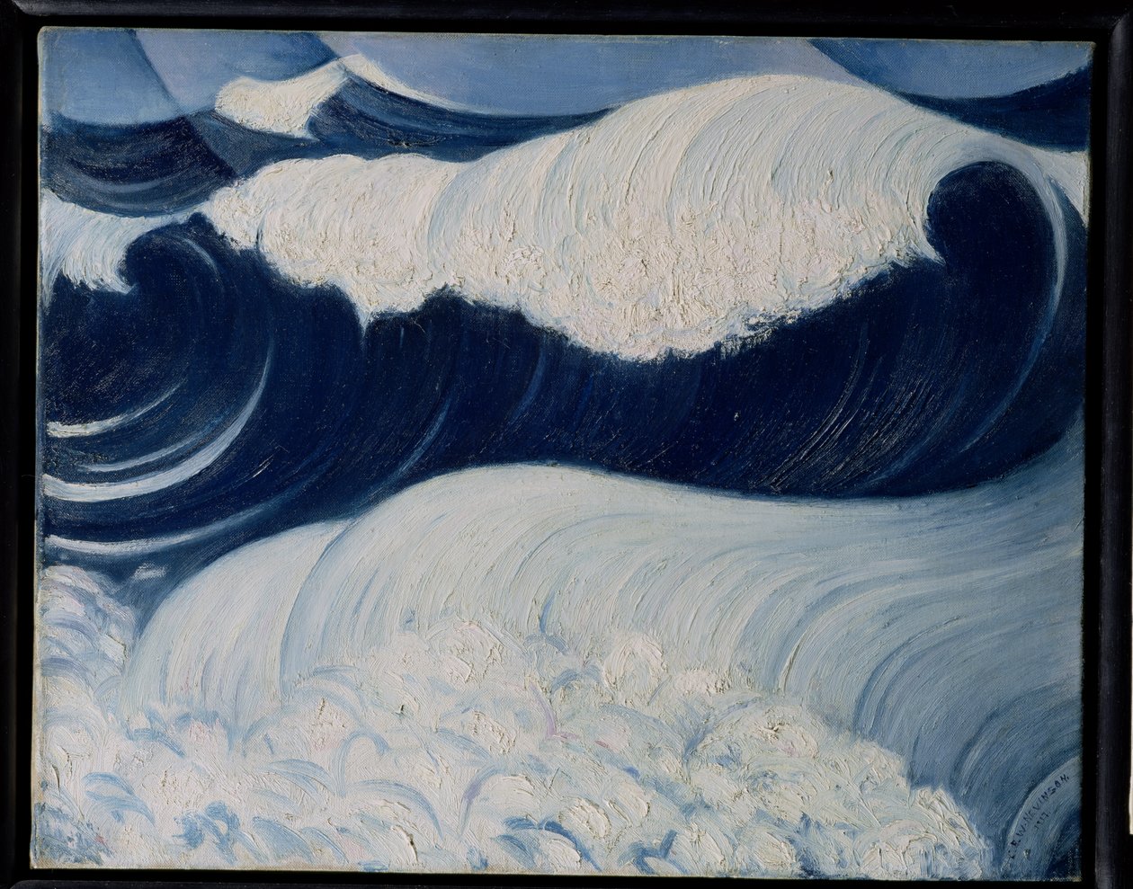 De Golf door Christopher Richard Wynne Nevinson