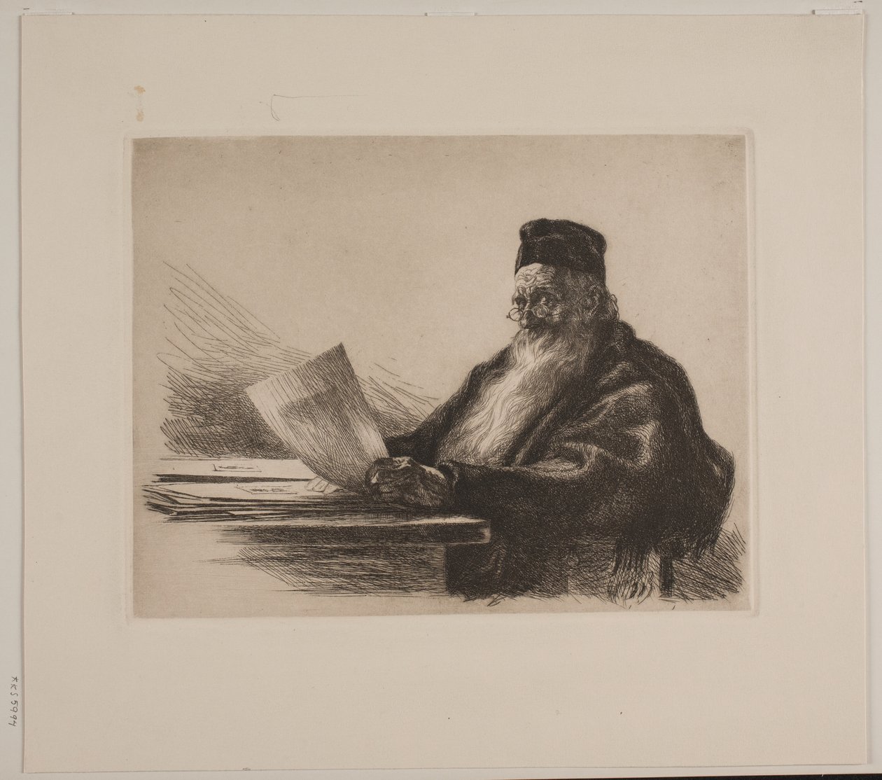 Een verzamelaar door Cilius Johannes Konrad Andersen