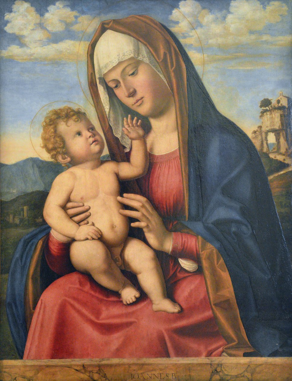 De Maagd en het Kind door Cima da Conegliano