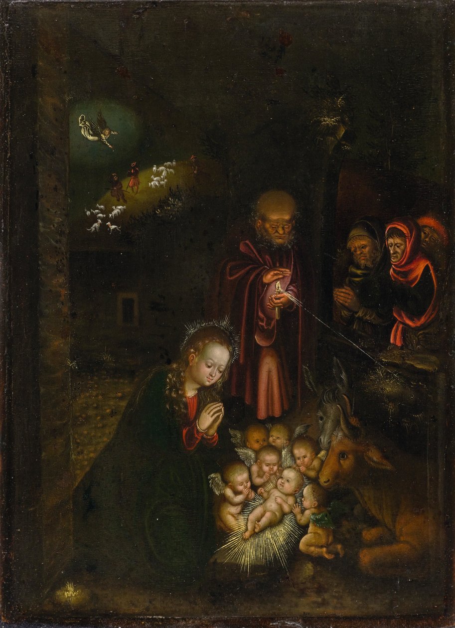 Geboorte

































" door Circle of Lucas Cranach the Elder
