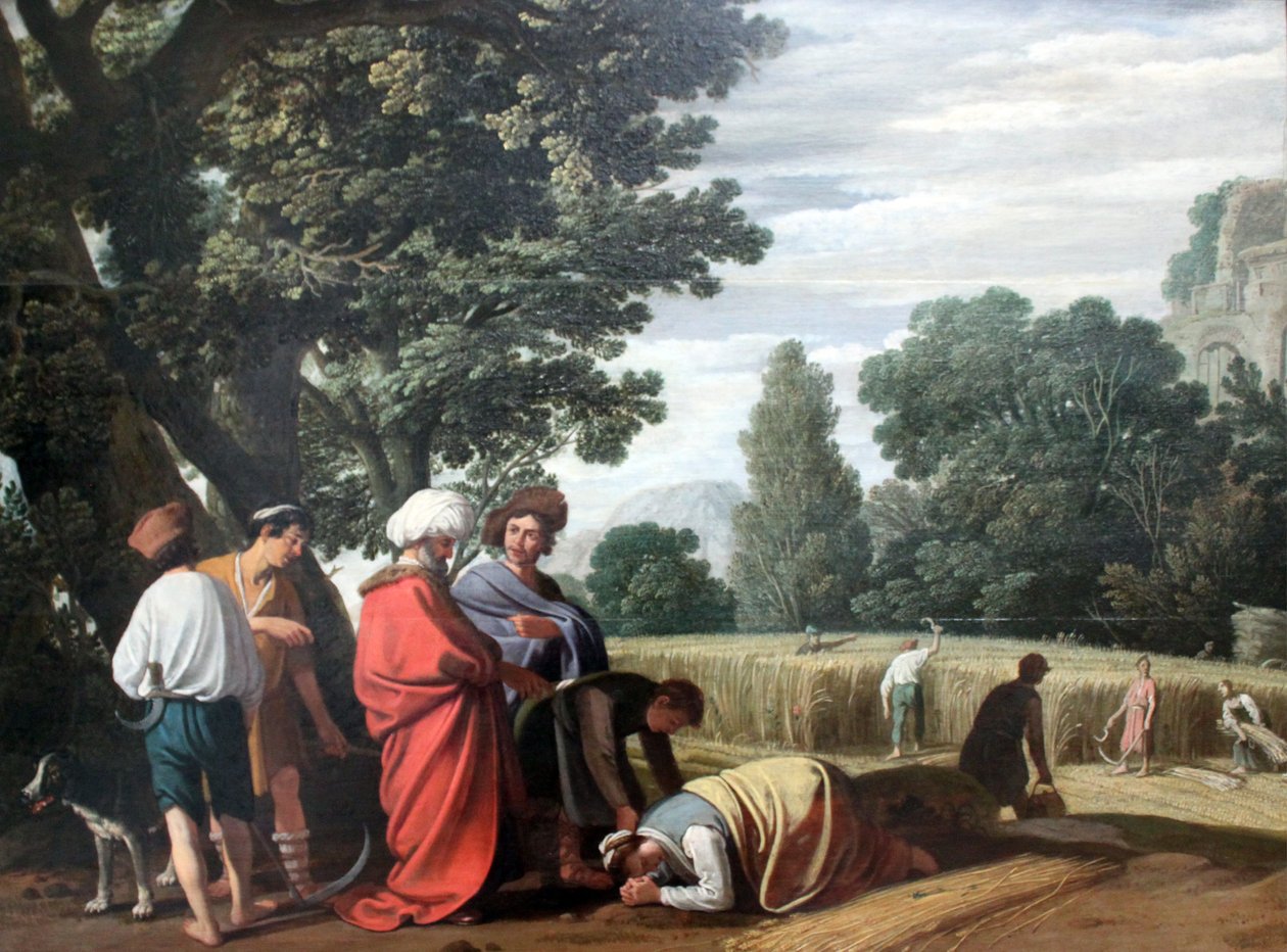 Ruth en Boaz door Claes Corneliszoon Moeyaert