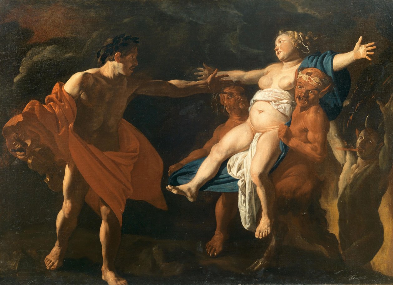 Orpheus en Eurydice door Claes Cornelisz. Moeyaert