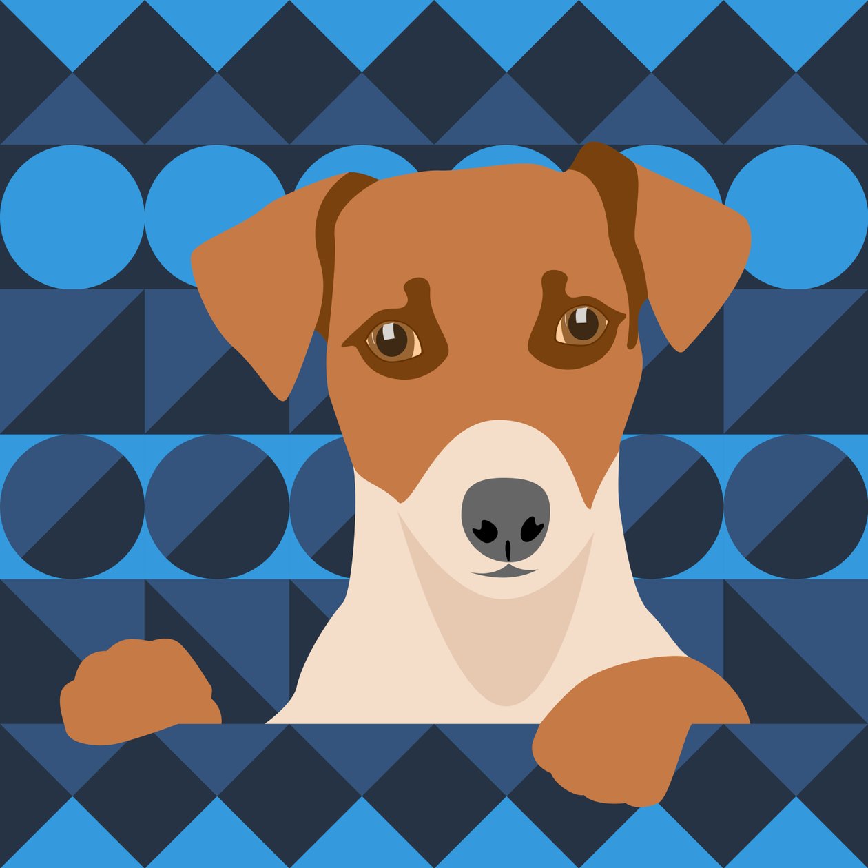 Azteekse hond door Claire Huntley