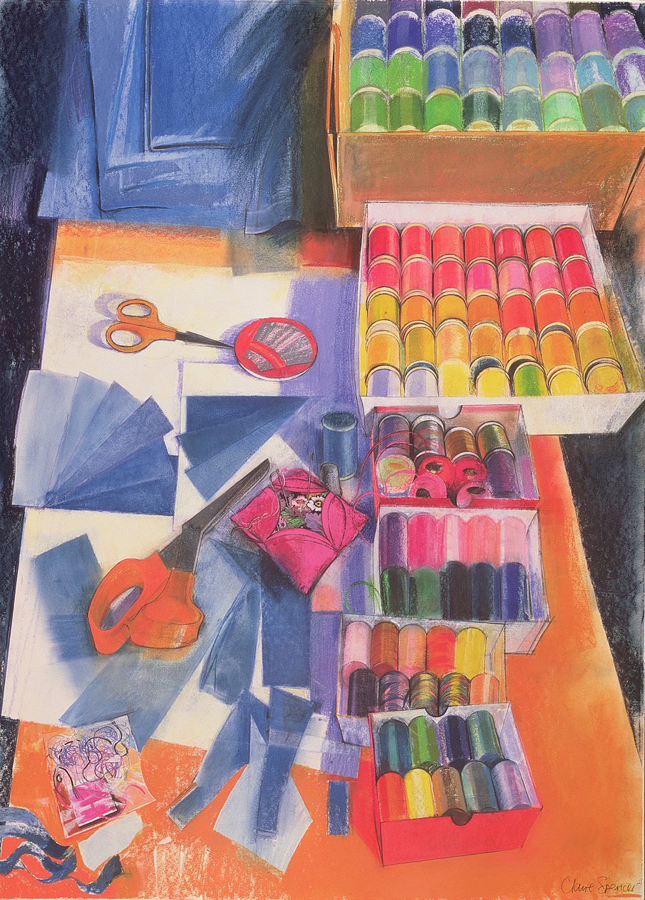 Werkbank door Claire Spencer