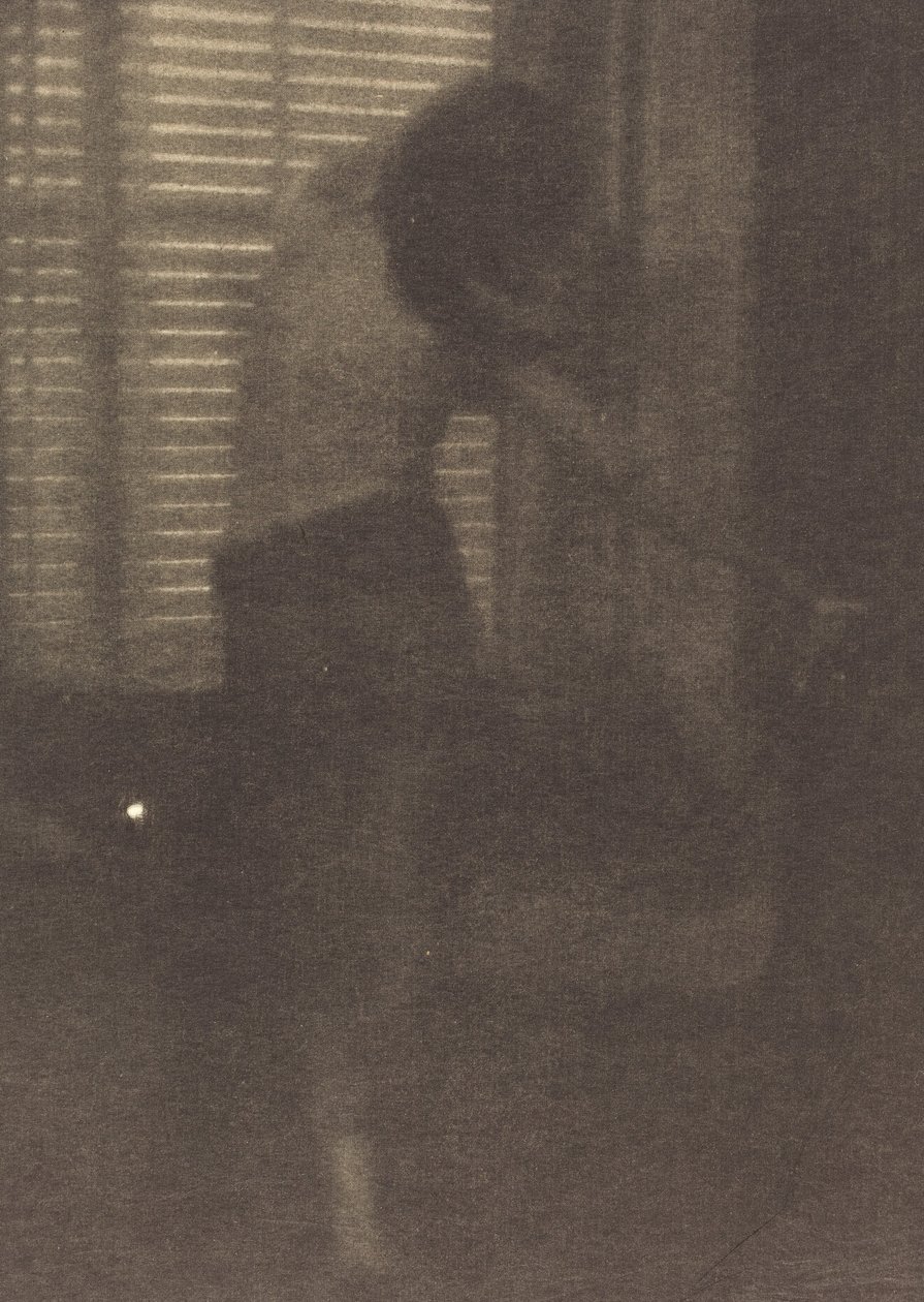 Model in New York Studio door Clarence H. White