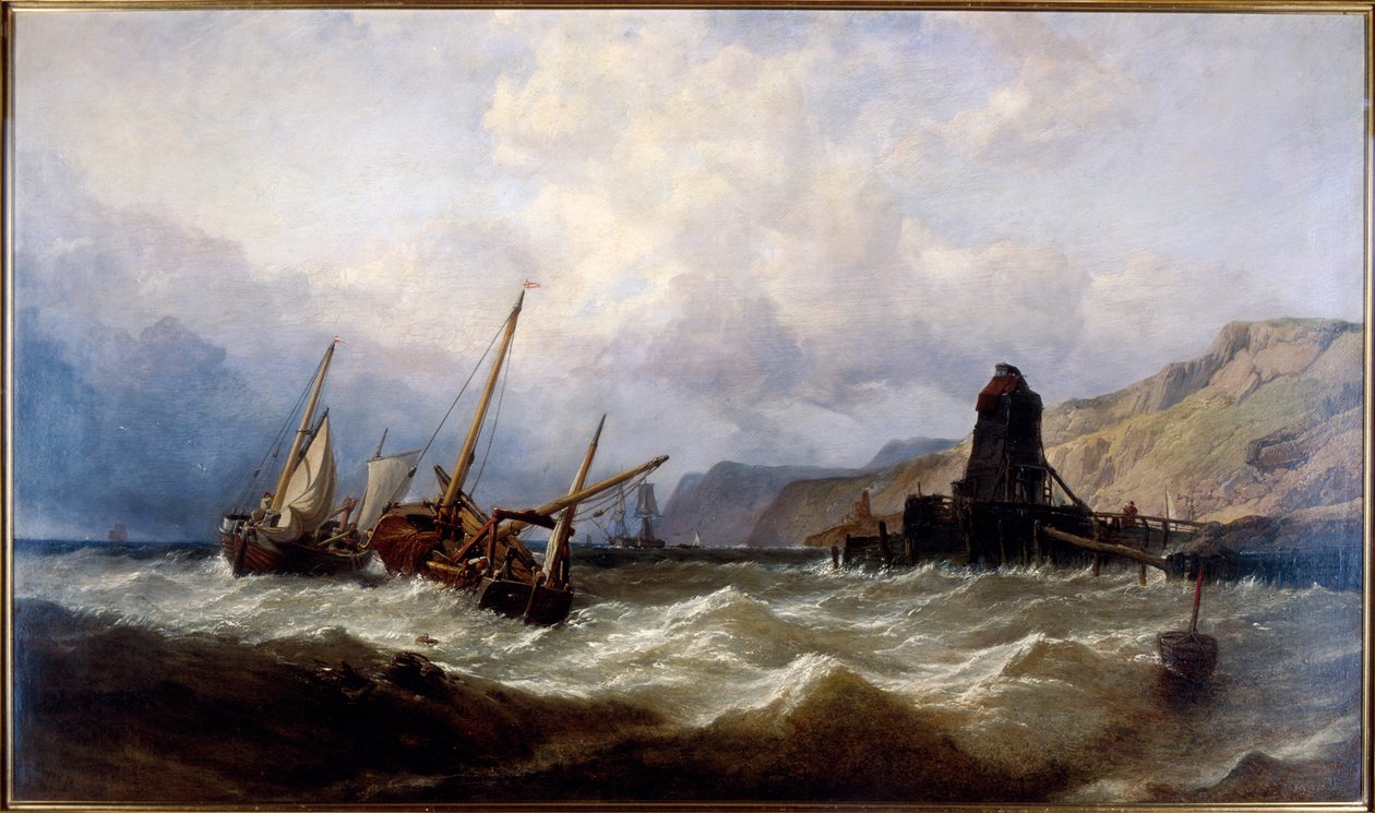 Oxwich Bay, Zuid-Wales door Clarkson Stanfield