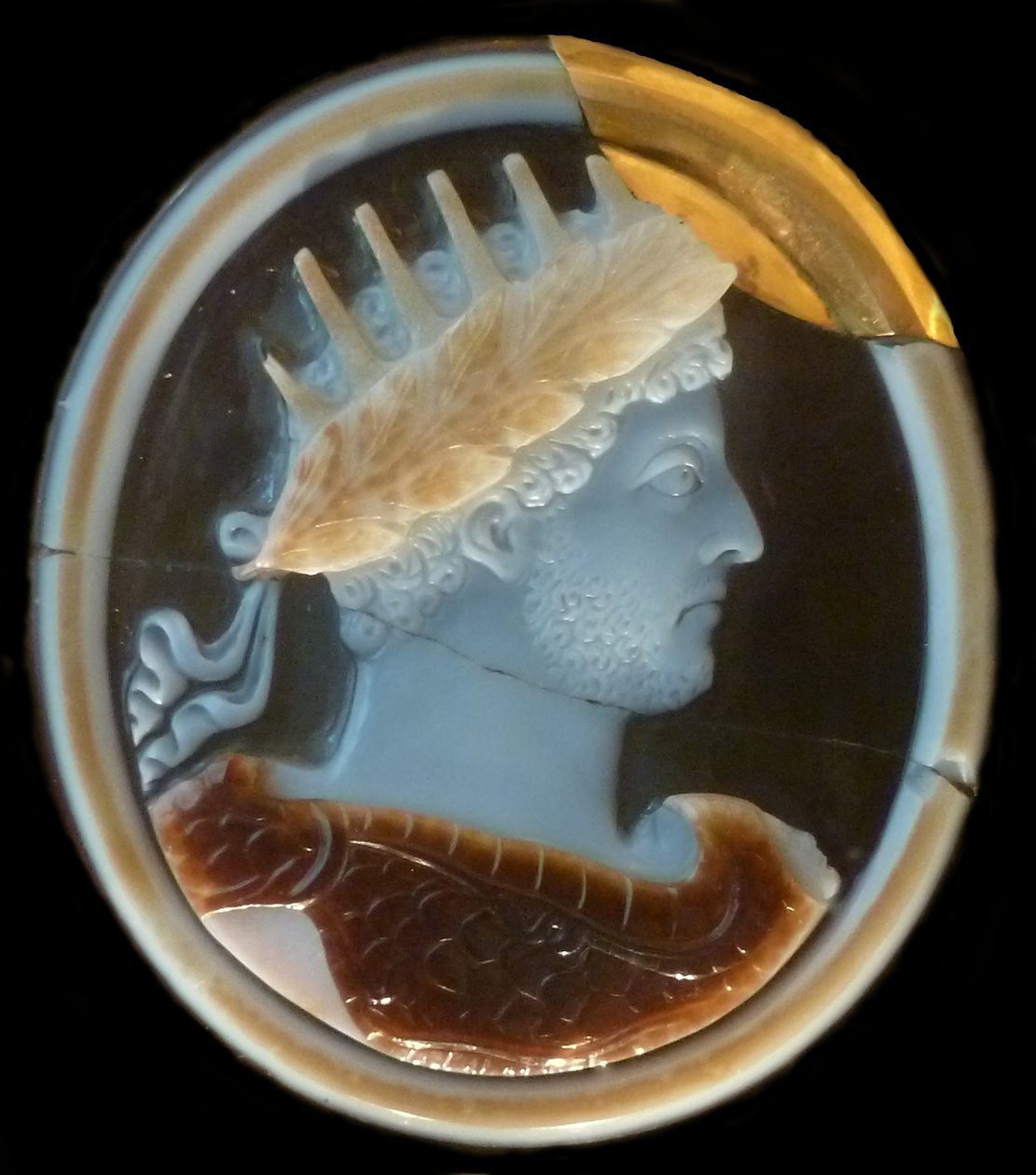Keizer Commodus Cameo door Classical Antiquities