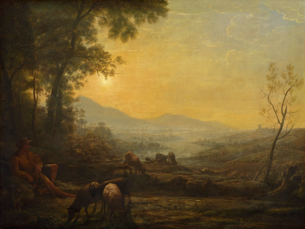 De herder door Claude Lorrain
