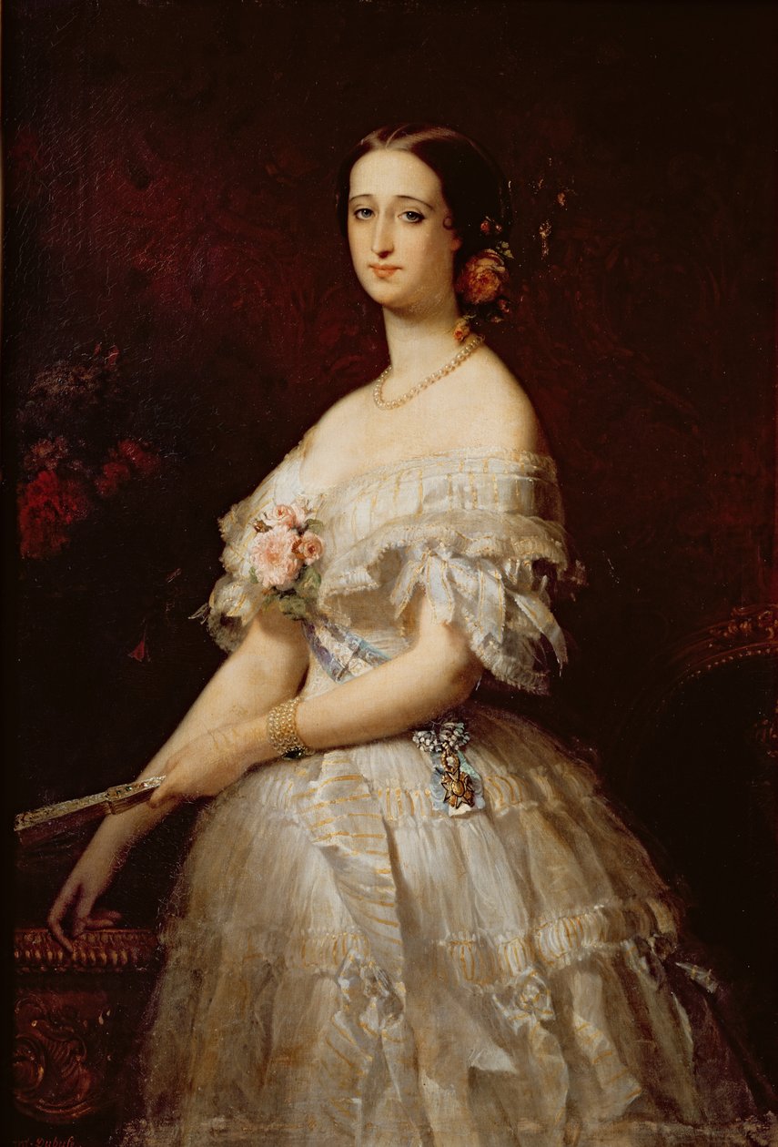 Keizerin Eugenie door Claude Marie Dubufe