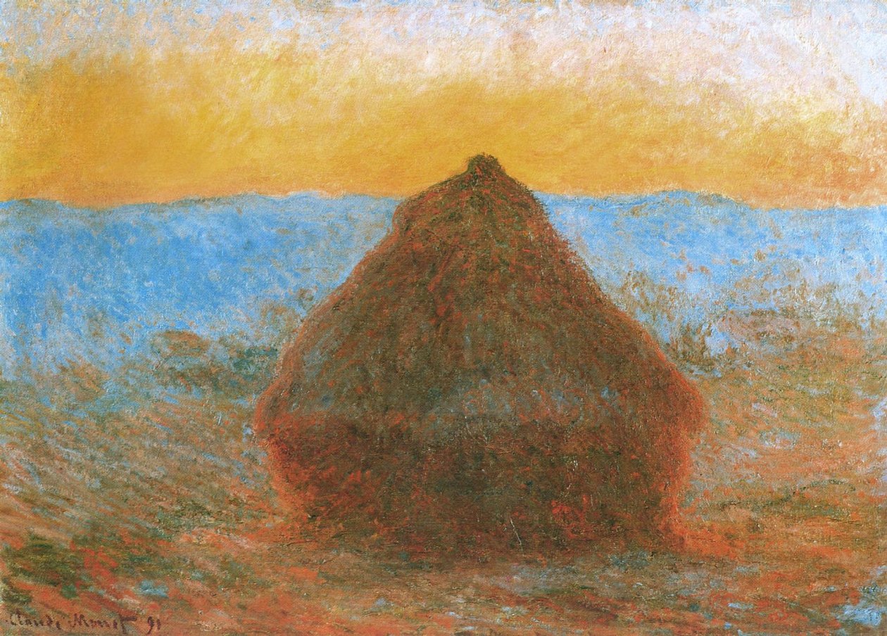 La Meule door Claude Monet