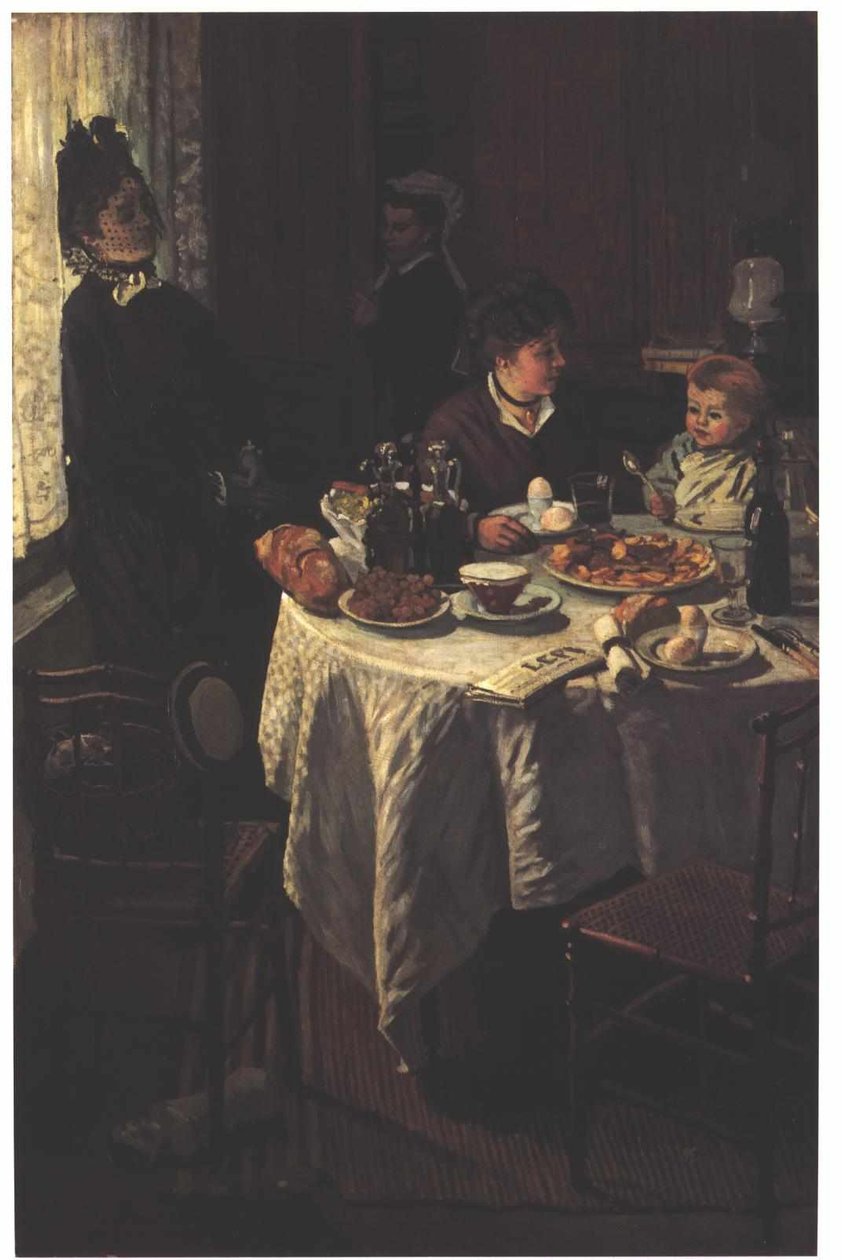 De Lunch door Claude Monet