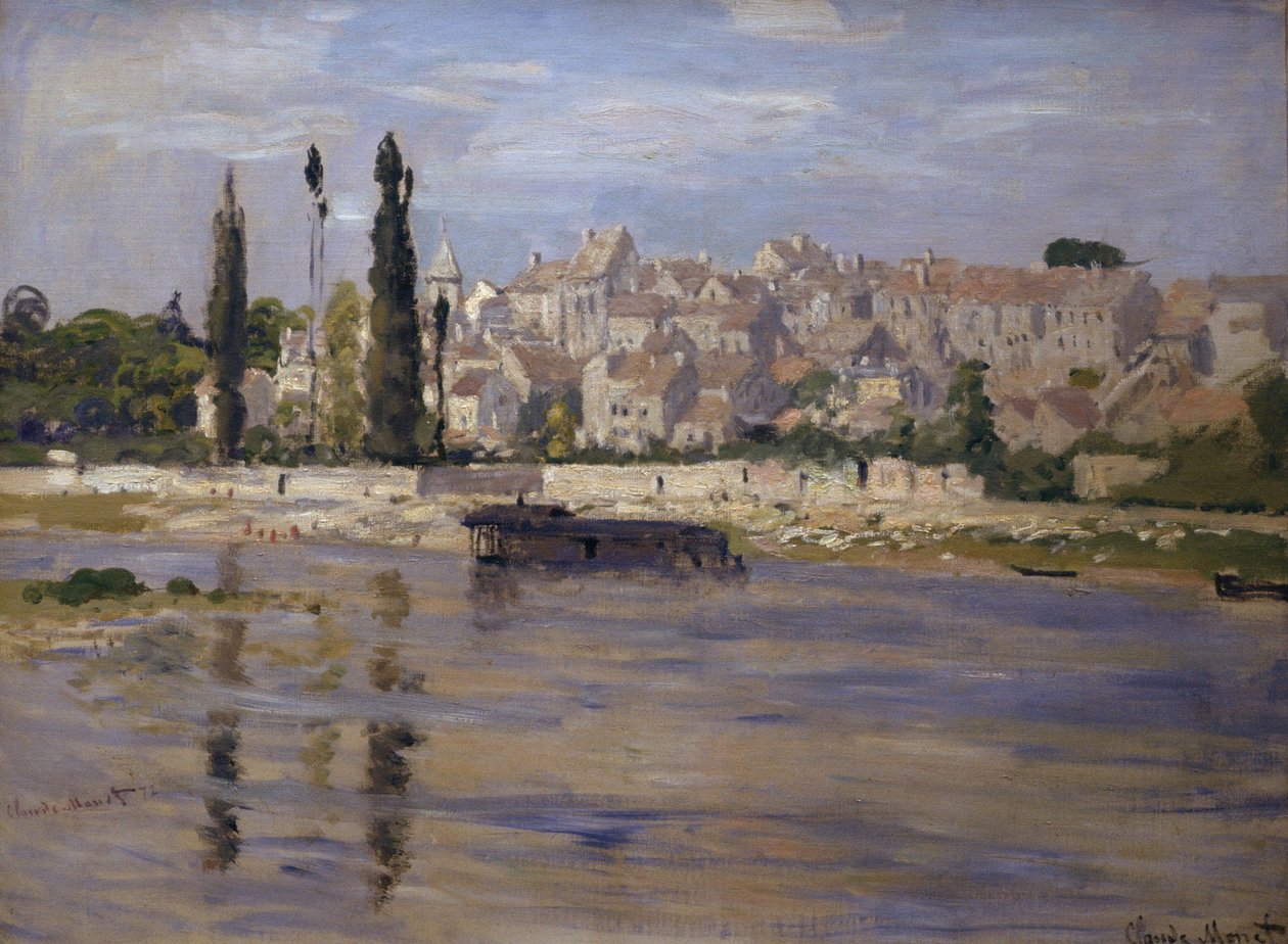 Carrieres-Saint-Denis, 1872 door Claude Monet