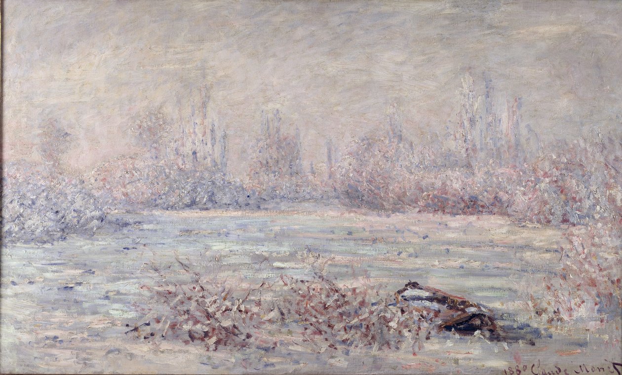 Vorst bij Vetheuil, 1880 door Claude Monet