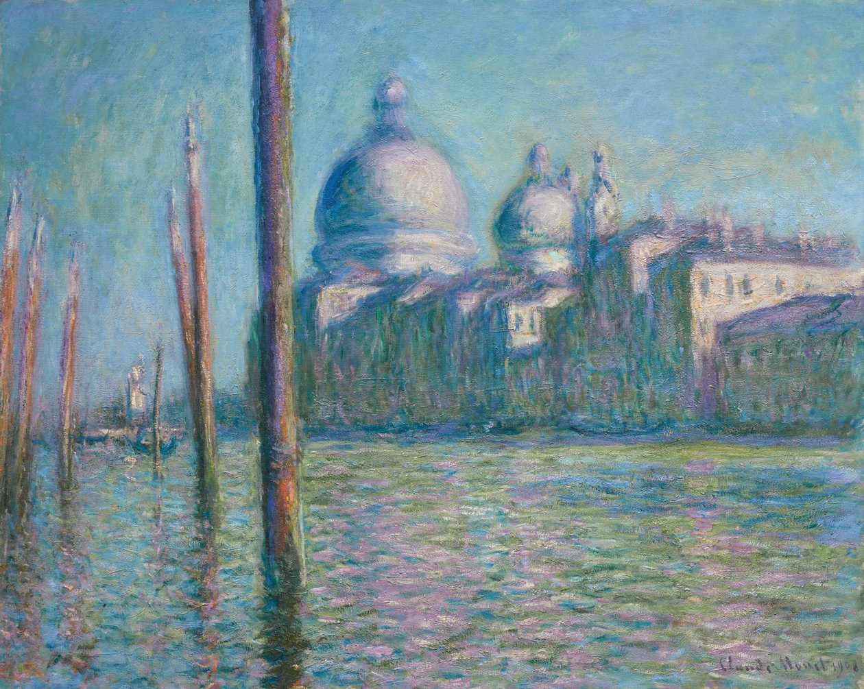 Het Grote Kanaal (W1739) door Claude Monet