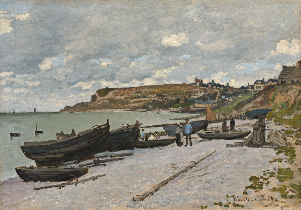 Sainte-Adresse, 1867 door Claude Monet