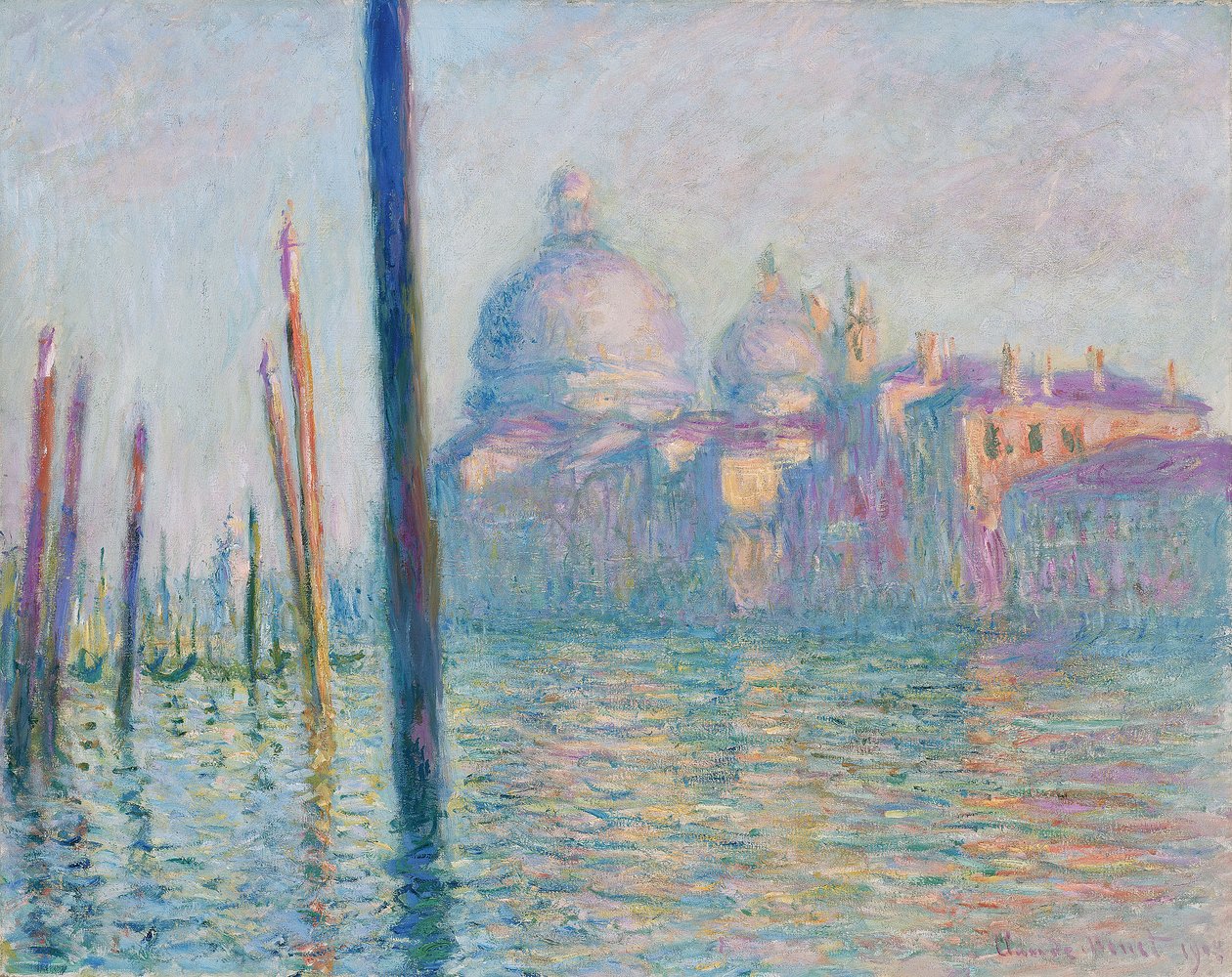 Het Grote Kanaal door Claude Monet