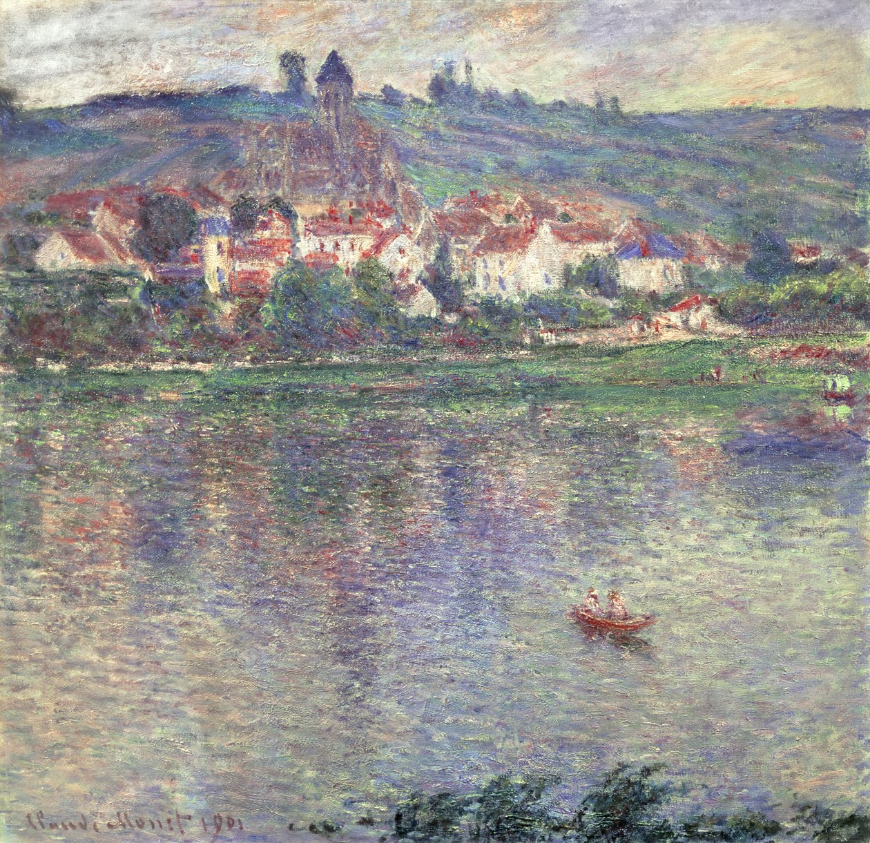 Vetheuil, 1901 door Claude Monet