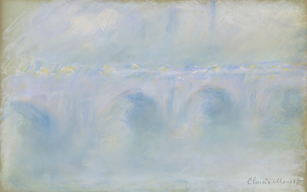 Waterloo Bridge, 1901 door Claude Monet