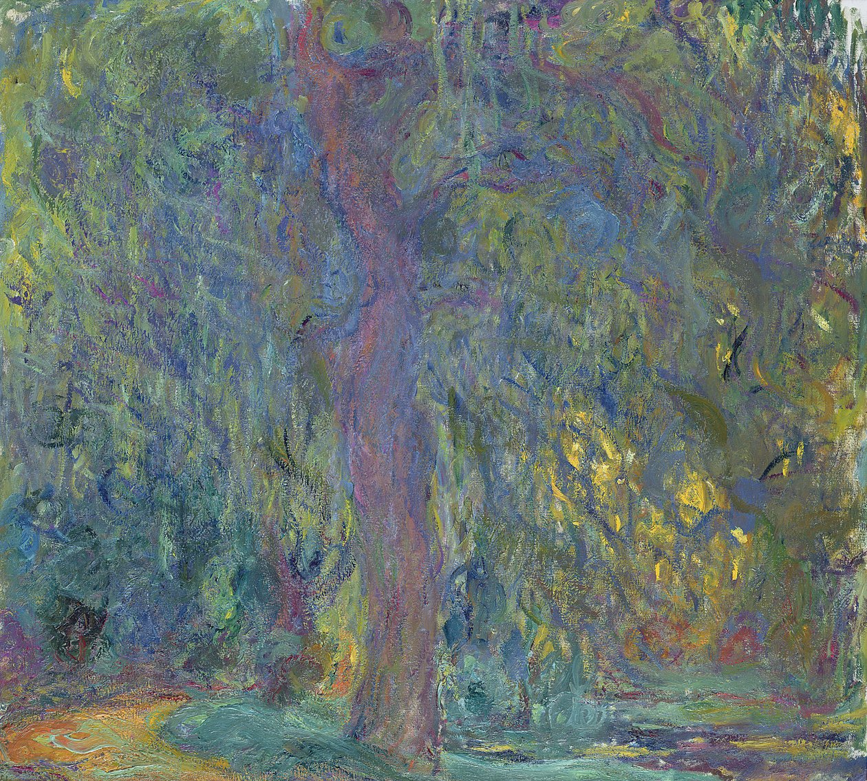 Treurige Wilg, 1918-19 door Claude Monet