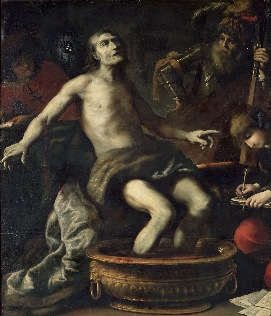 De Dood van Seneca, 1633 door Claude Vignon