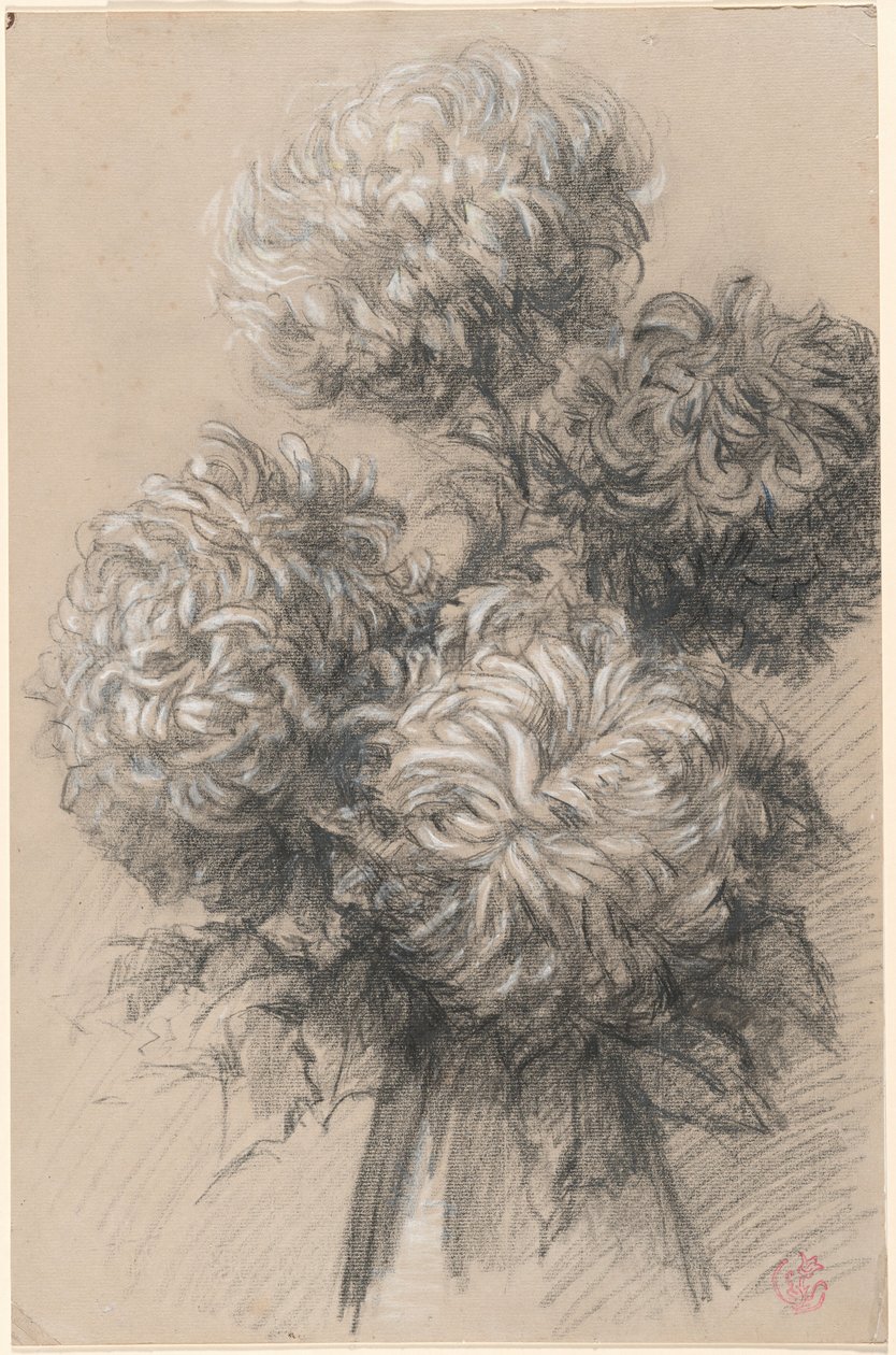 Chrysanten door Claude Emile Schuffenecker