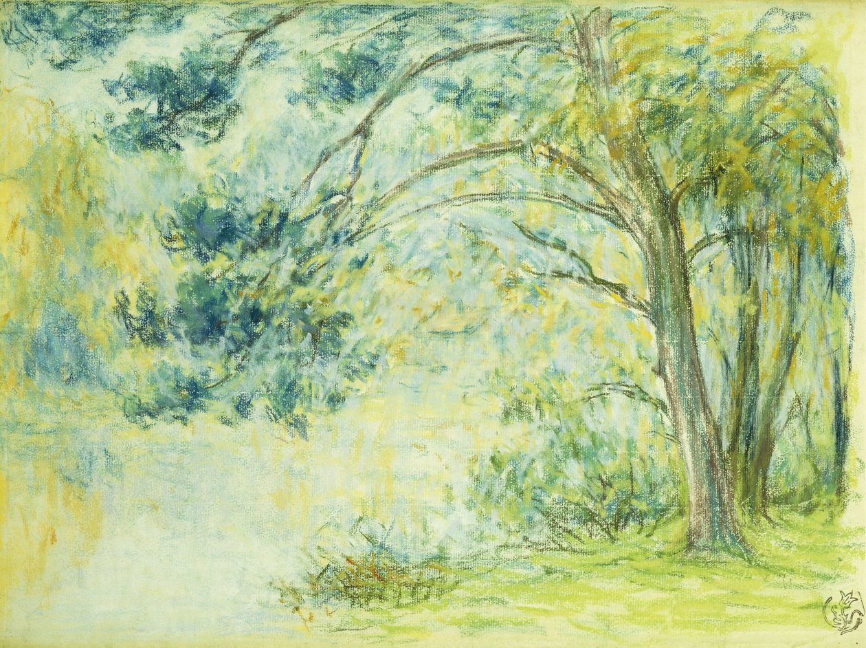 Landschap door Claude Emile Schuffenecker