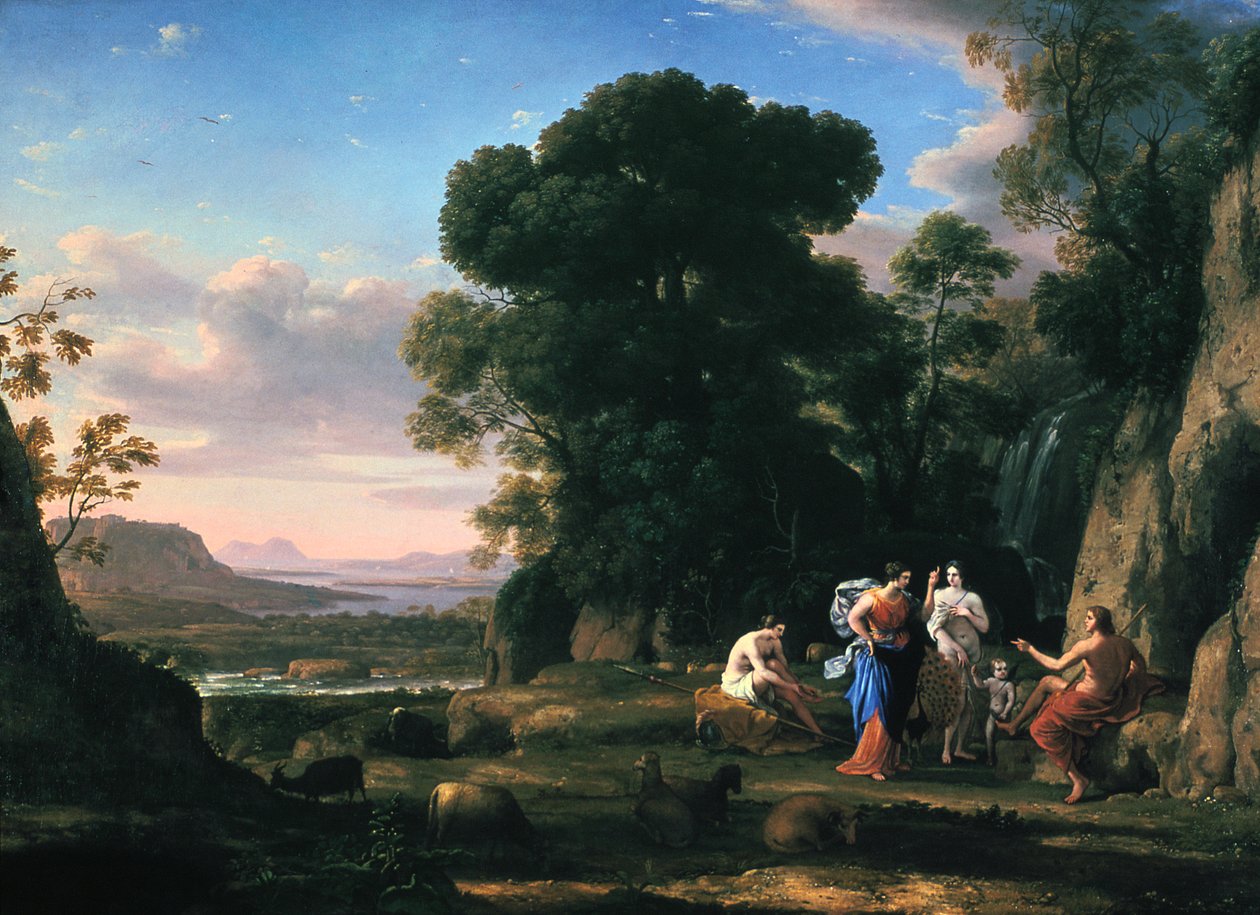 Oordeel van Parijs 1645-1646 door Claude Lorrain