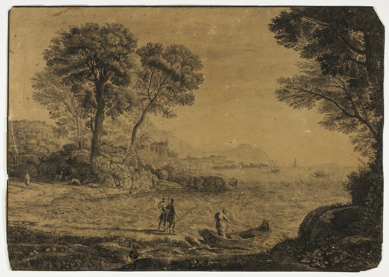 Zeegezicht door Claude Lorrain