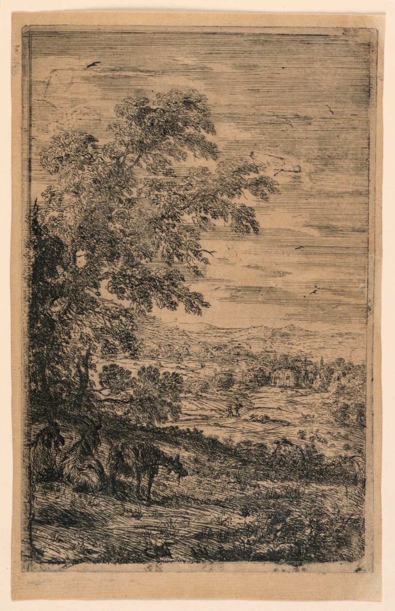 De Drie Geiten door Claude Lorrain