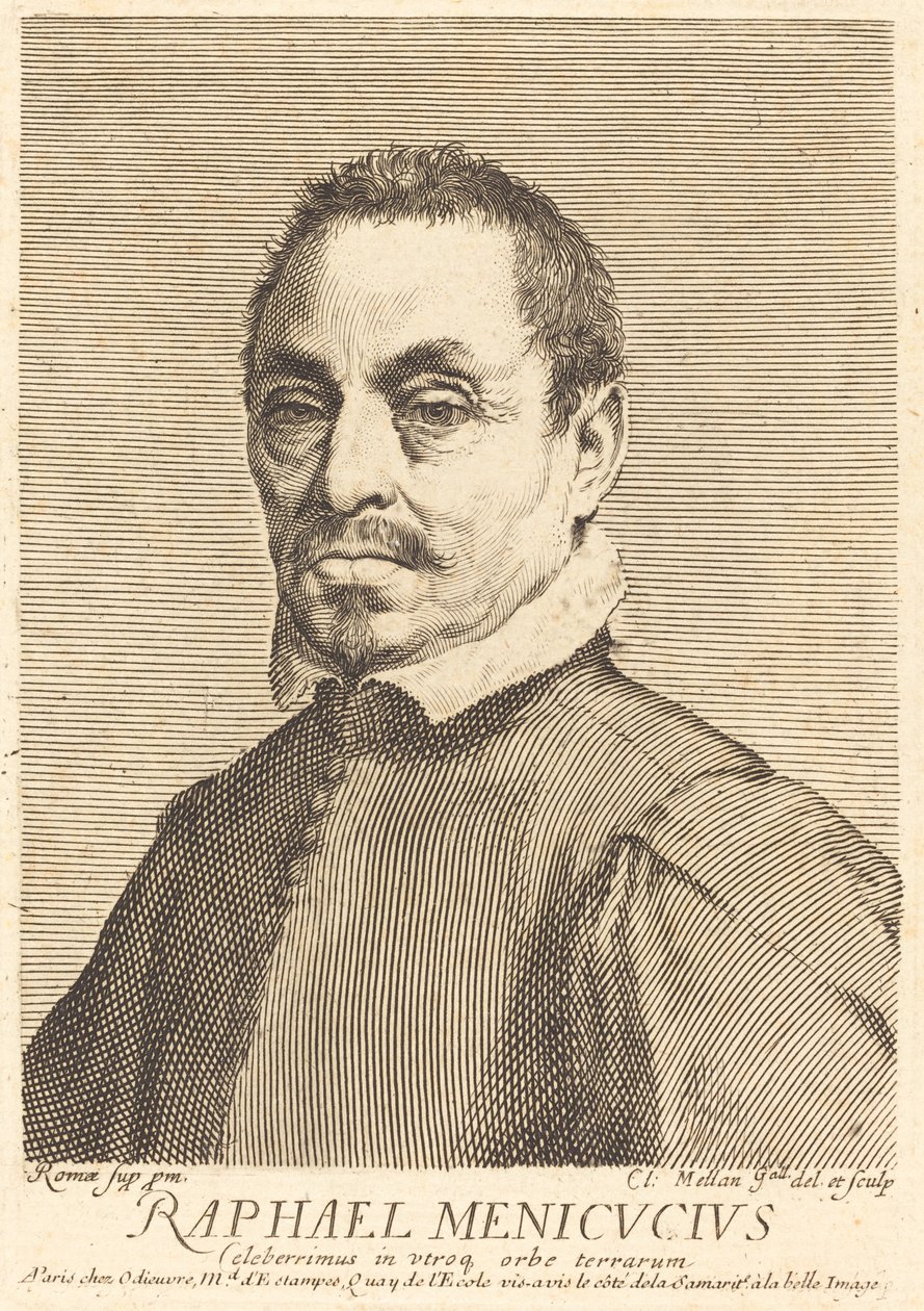 Raffaello Menicucci door Claude Mellan