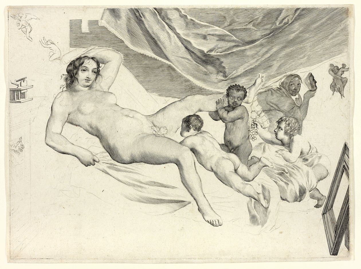 De Muizenval door Claude Mellan