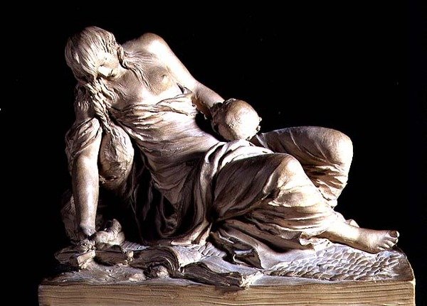De Berouwvolle Magdalena door Claude Michel Clodion