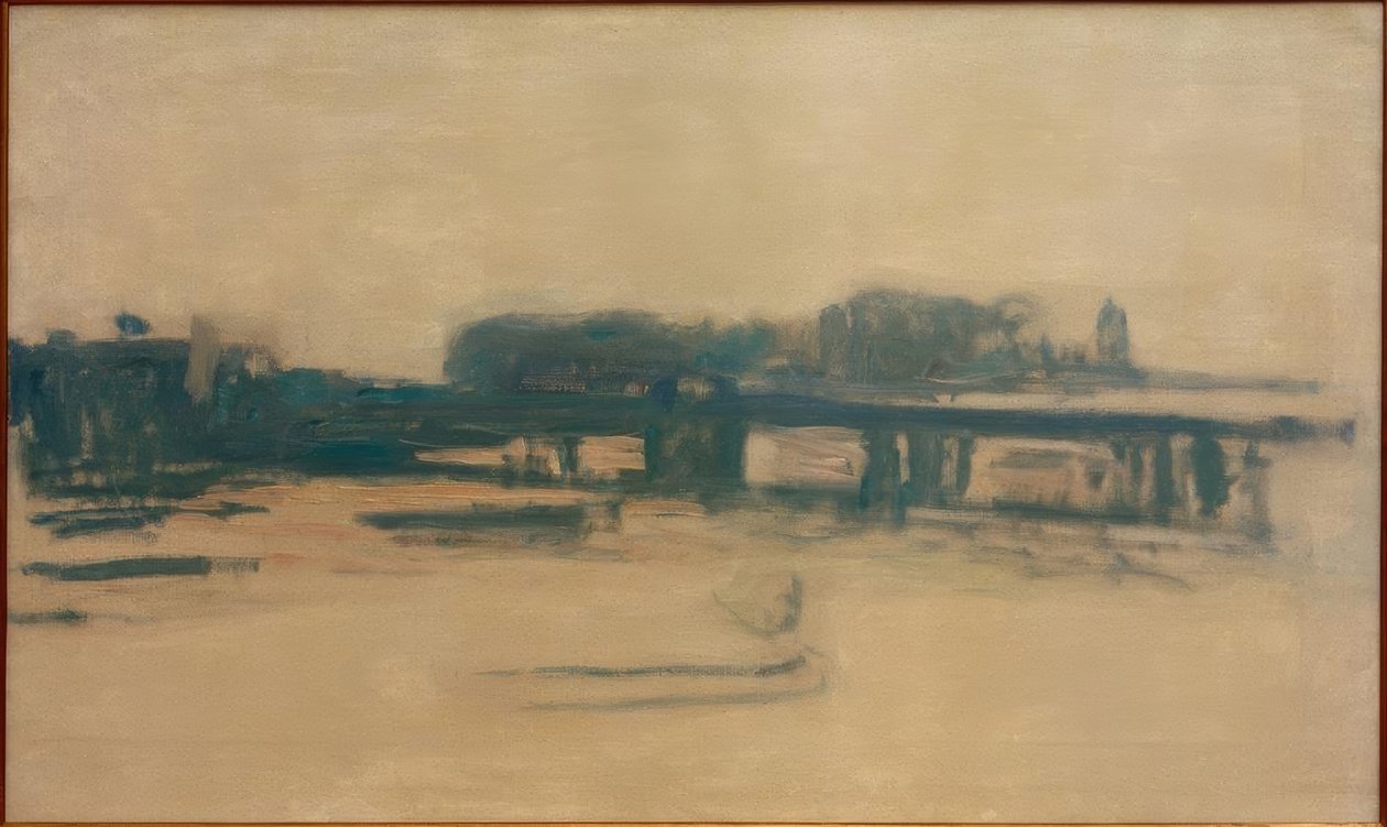 Charing Cross Bridge door Claude Monet