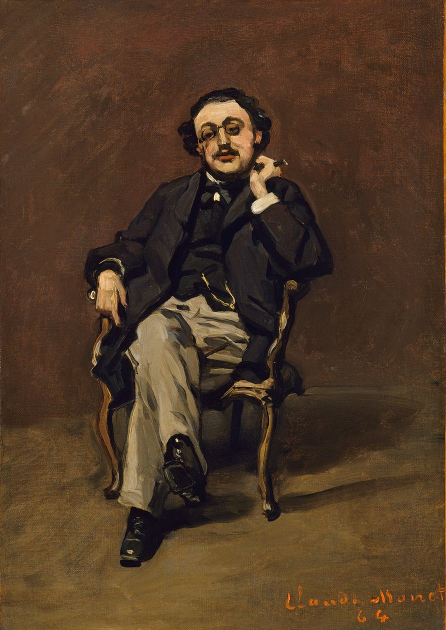 Dr. Leclenché, 1864 door Claude Monet