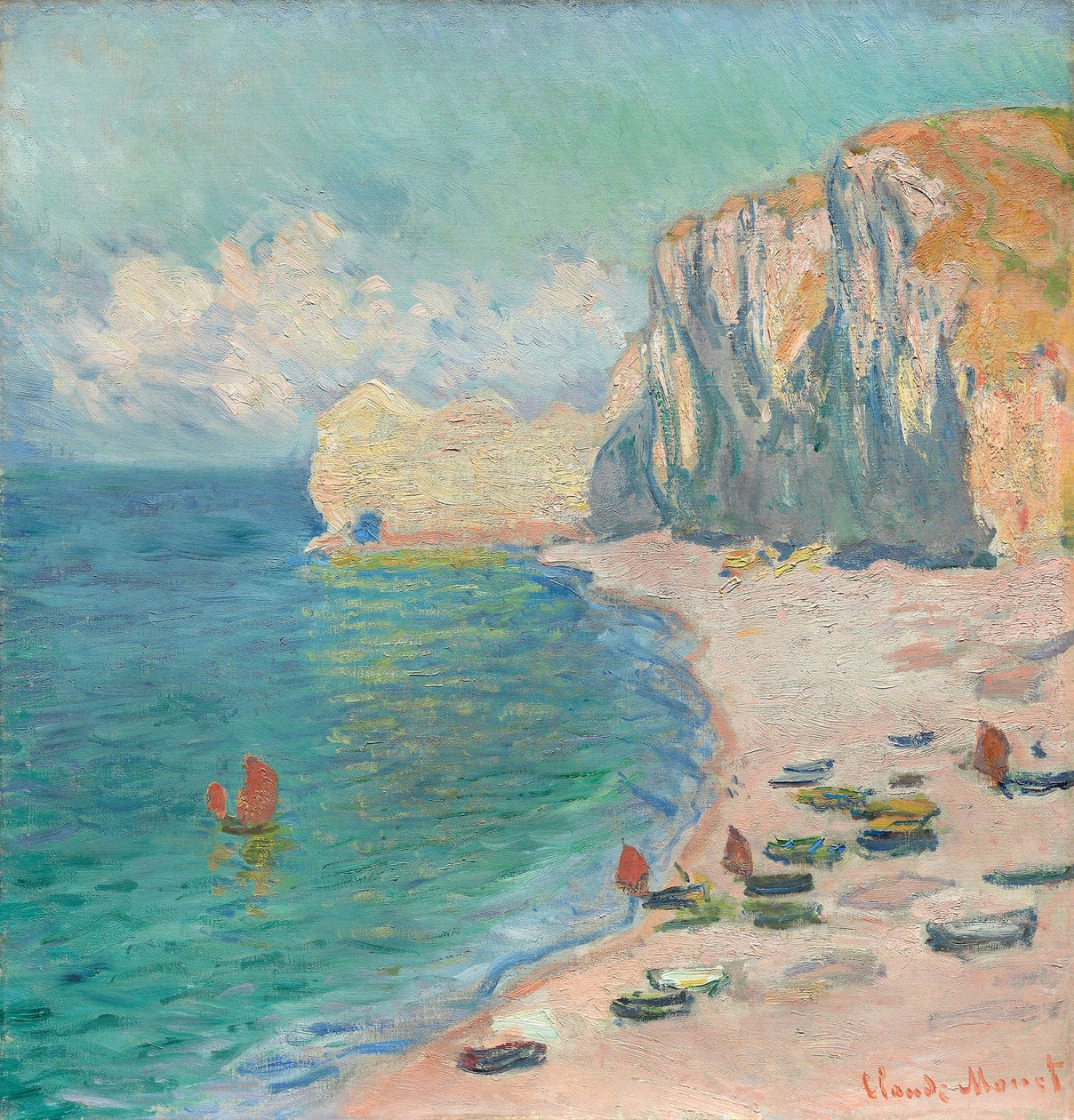 Étretat: Het Strand en de Falaise d