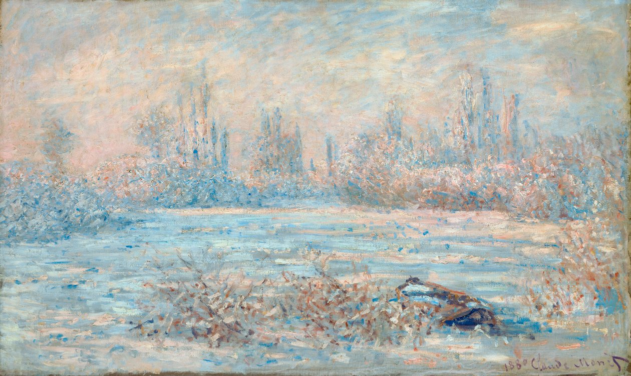 Vorst, 1880 door Claude Monet