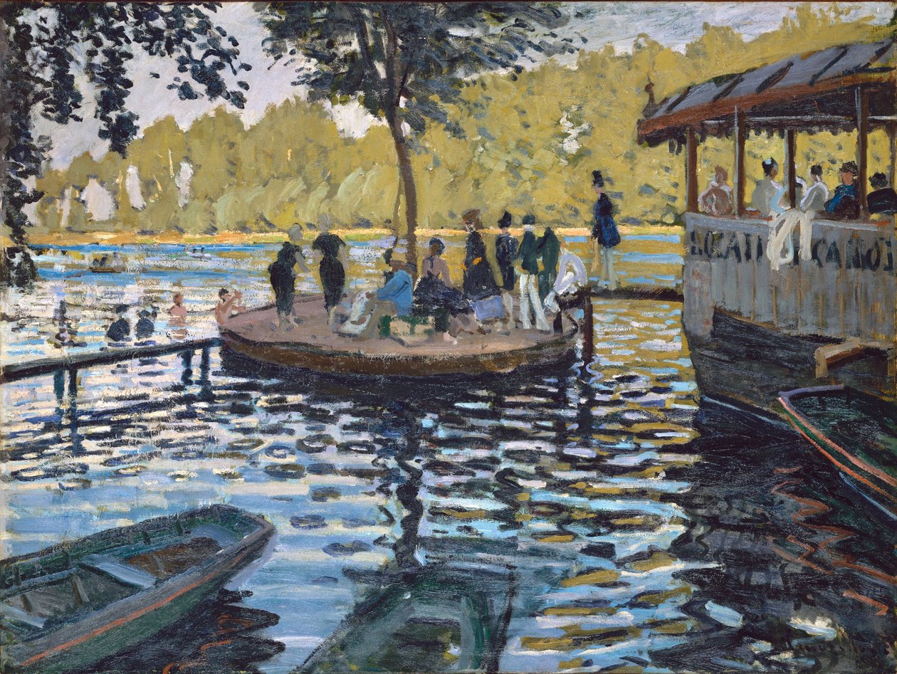 La Grenouillère door Claude Monet