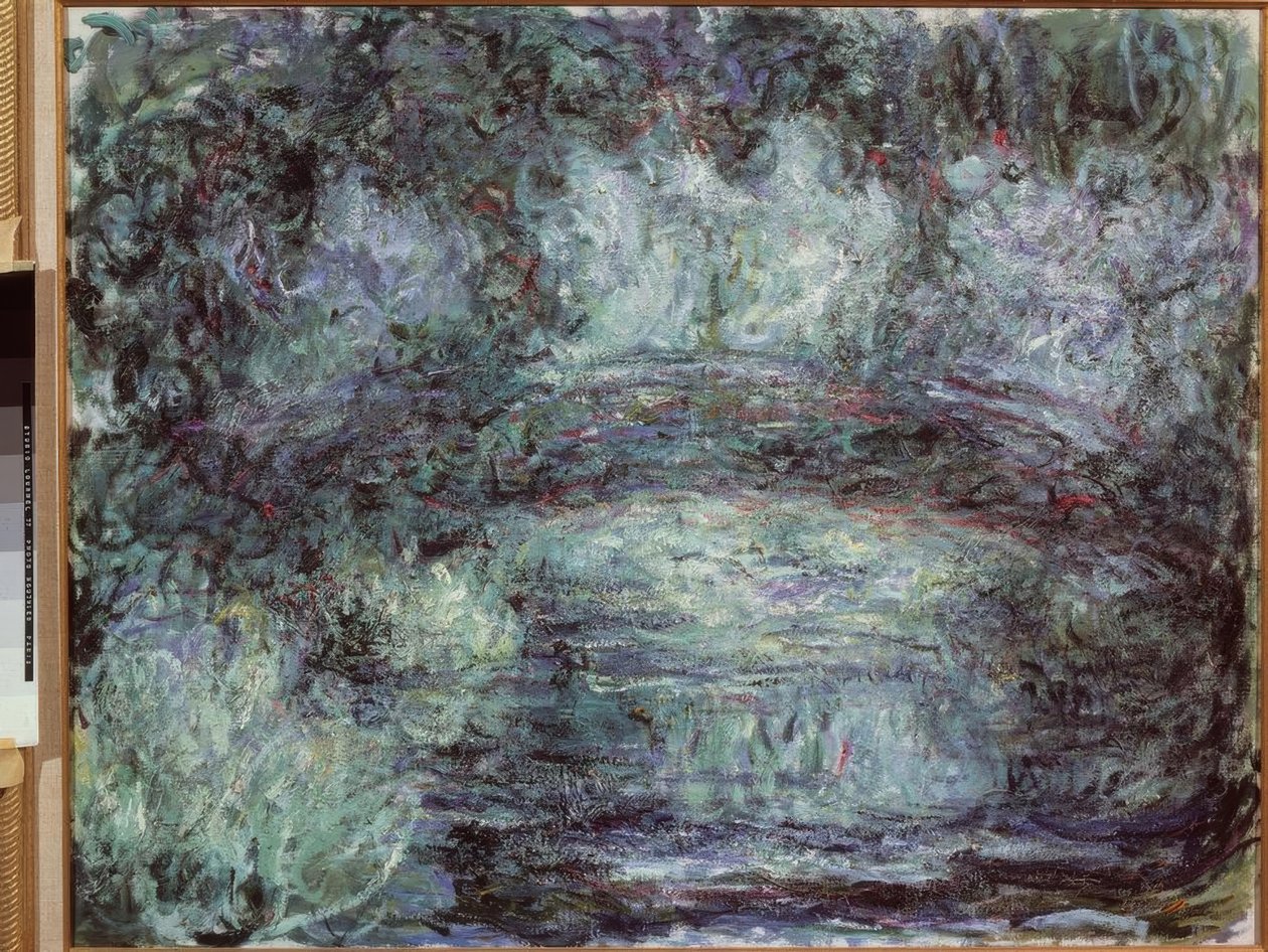 De Japanse Brug door Claude Monet