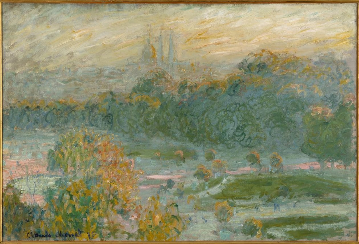 De Tuilerieën door Claude Monet