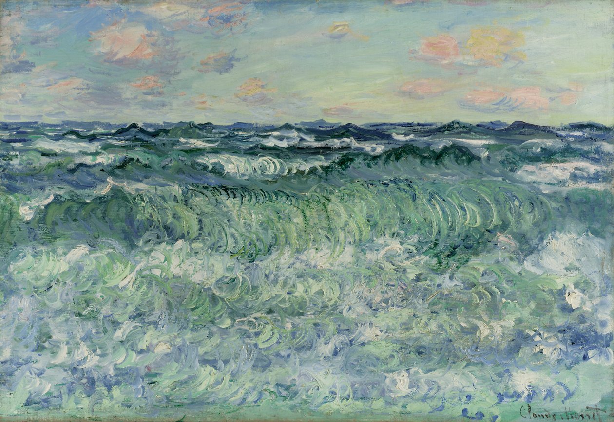 Marine (Studie van de Zee) door Claude Monet