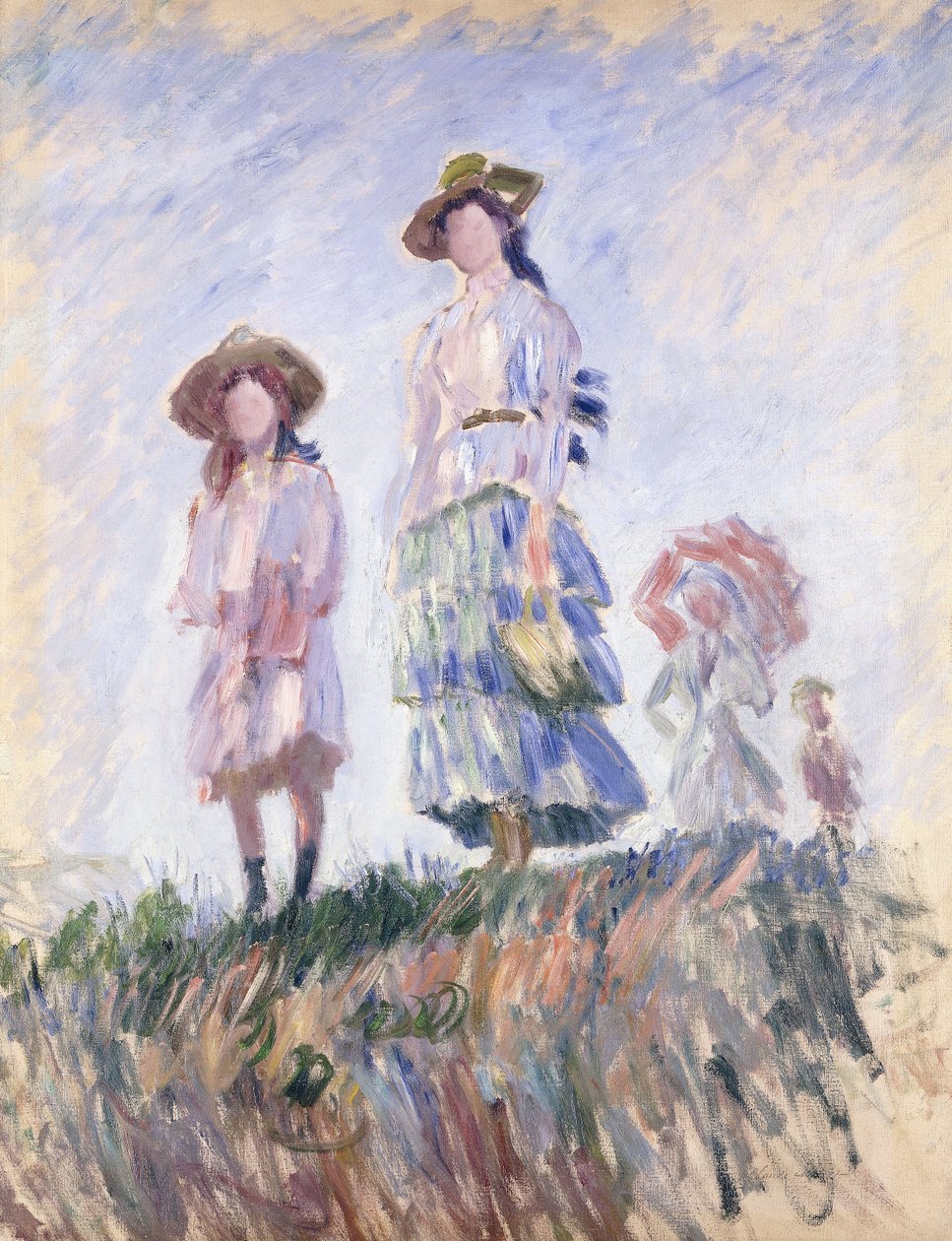 Promenade door Claude Monet
