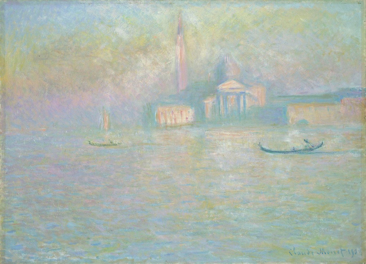 San Giorgio Maggiore door Claude Monet