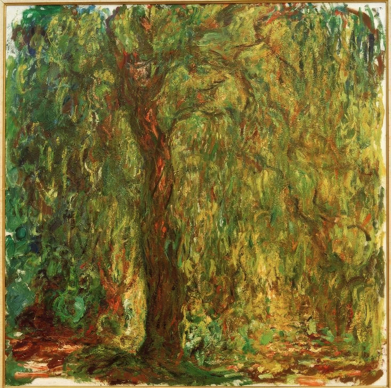 Treurwilg door Claude Monet